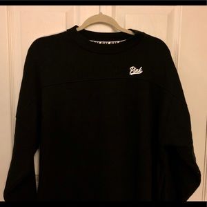 VS PINK varsity long sleeve crew